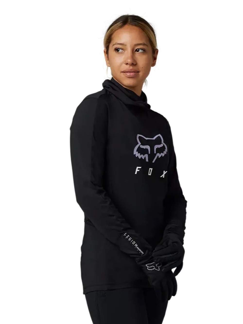 Fox Racing Ranger Drive Jersey Black MTB Biker Hoodie M Fox Head ATV Motocross